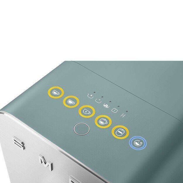 Smeg Collection Espresso Coffee Machine BCC13EGMEU Emerald Green