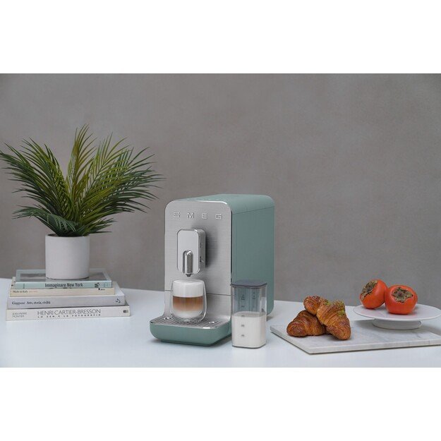 Smeg Collection Espresso Coffee Machine BCC13EGMEU Emerald Green