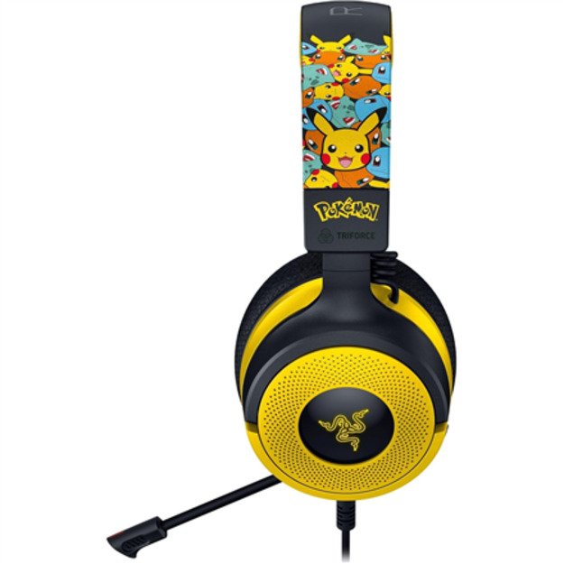 Razer | Headset | Kraken V4 X | Wired | Over-Ear | Microphone | Pok&eacute;mon Edition