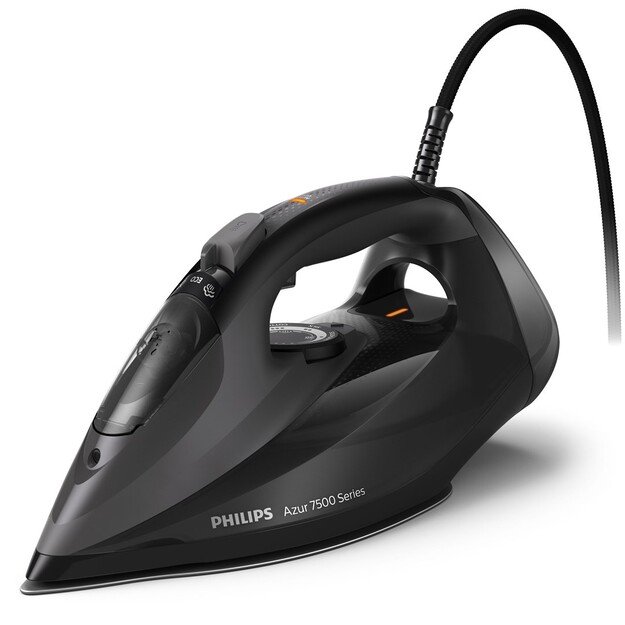 Philips DST7511/80 iron Dry & Steam iron SteamGlide Elite soleplate 3200 W Black