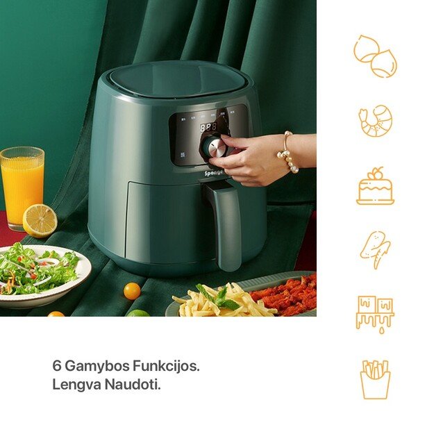 Sponge Air Fryer 6L