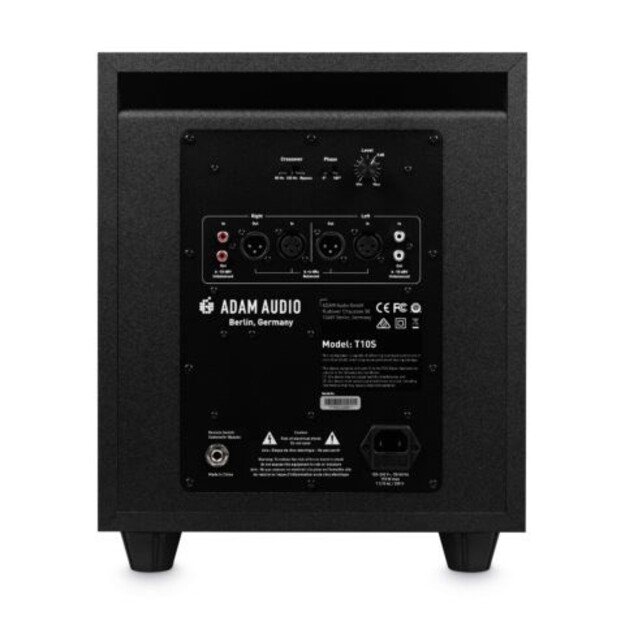 Adam T10S Black Passive subwoofer 130 W 2