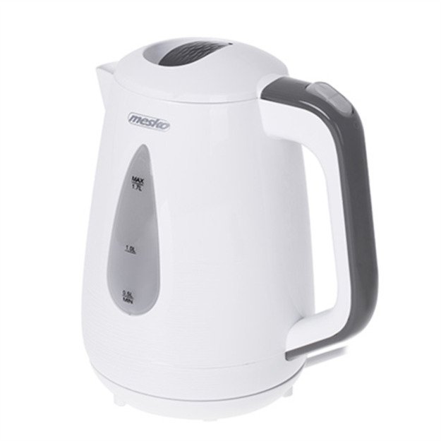 Mesko Kettle | MS 1261g | Electric | 2200 W | 1.7 L | Polypropylene | 360° rotational base | Grey