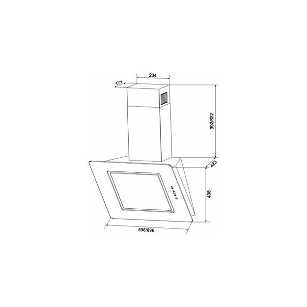 ELEYUS VENERA A 1000/60/BL LED (VNR L 15 200 60 BL)