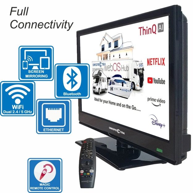 Televizorius Unispectra 190T2S2W