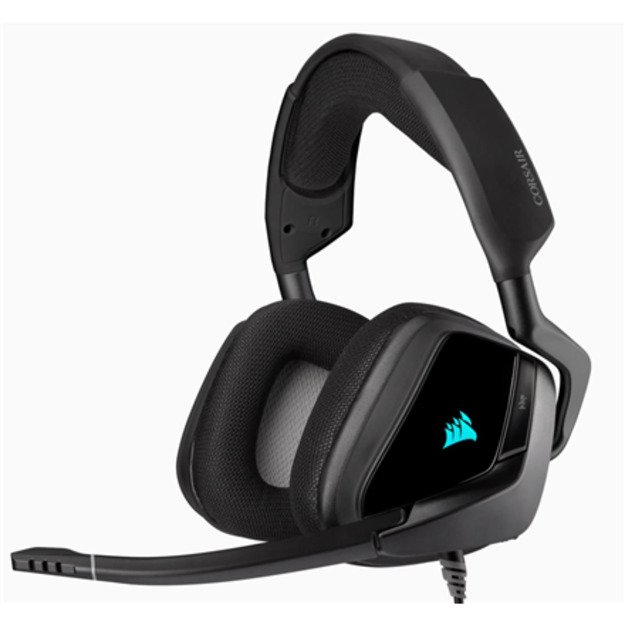 CORSAIR VOID RGB ELITE USB Premium Gaming Headset with 7.1 Surround Sound Carbon EU Version