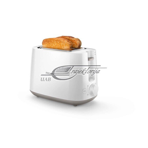 Philips | Toaster | HD2581/00 Daily Collection | Power 760-900 W | Number of slots 2 | Housing material Plastic | White