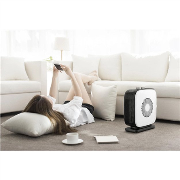 Midea Compact PTC Fan Heater | NTY15-19CA | Fan heater | 1500 W | Number of power levels 2 | Suitable for rooms up to 10 m² | W