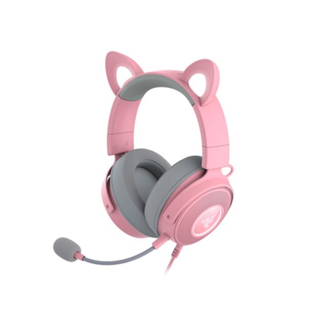 Razer | Wired | Over-Ear | Gaming Headset | Kraken V2 Pro, Kitty Edition