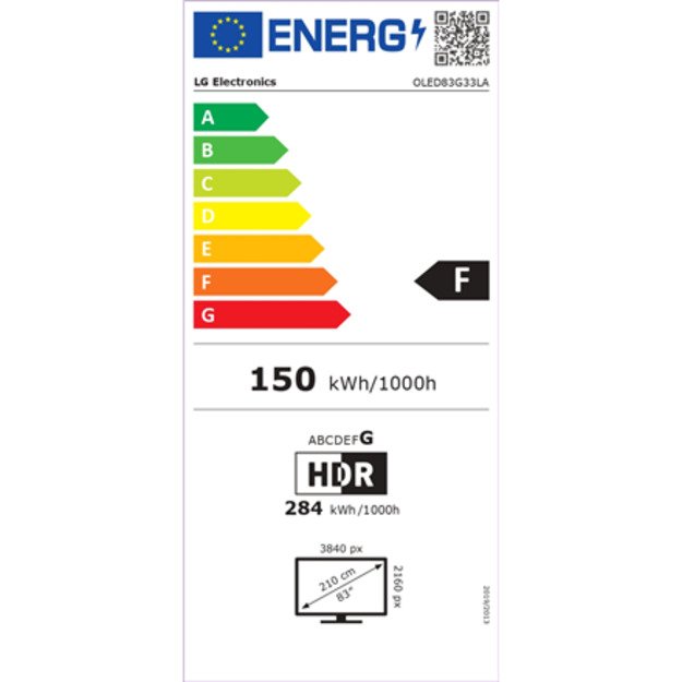 LG | OLED83G33LA | 83  | Smart TV | webOS 23 | 4K UHD