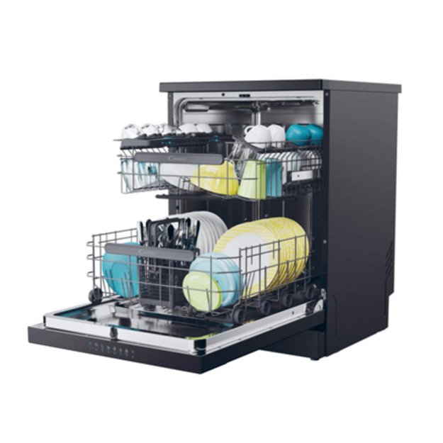 Dishwasher | CF 5C6F0B | Free standing | Width 59.7 cm | Number of place settings 15 | Number of programs 8 | Energy efficiency