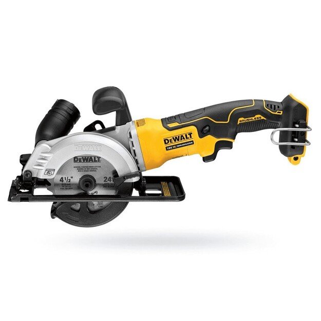 DEWALT DCS571NT-XJ portable circular saw 115 mm 18V T-STAK Black, Yellow