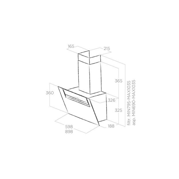 ELICA SHEEN-S WH/A/60, PRF0166930