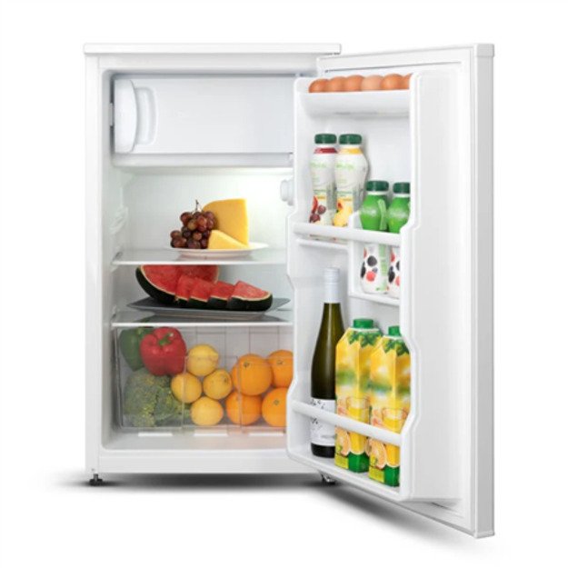 Goddess Single-door Refrigerator with freezer compartment | GODRSE084GW8SE | Energy efficiency class E | Free standing | Larder