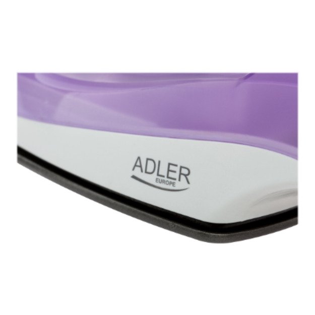 Iron | Adler | AD 5019 | With cord | 1600 W | Water tank capacity 100 ml | Continuous steam 10 g/min | Violet/White