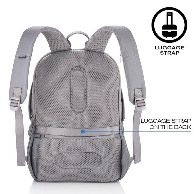 XD DESIGN ANTI-THEFT BACKPACK BOBBY SOFT GREY P/N: P705.792