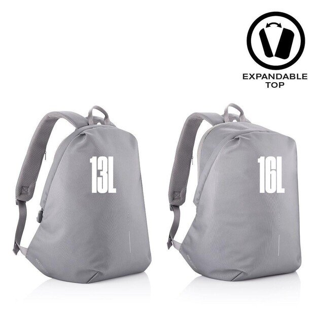 XD DESIGN ANTI-THEFT BACKPACK BOBBY SOFT GREY P/N: P705.792