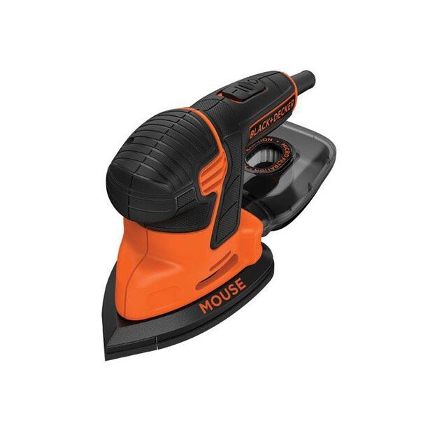 Ekcentrinis šlifuoklis 120W, lagaminas BLACK&DECKER