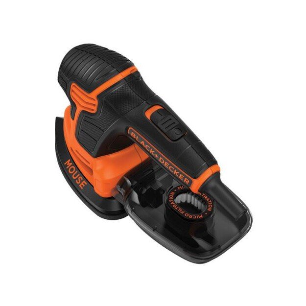 Ekcentrinis šlifuoklis 120W, lagaminas BLACK&DECKER