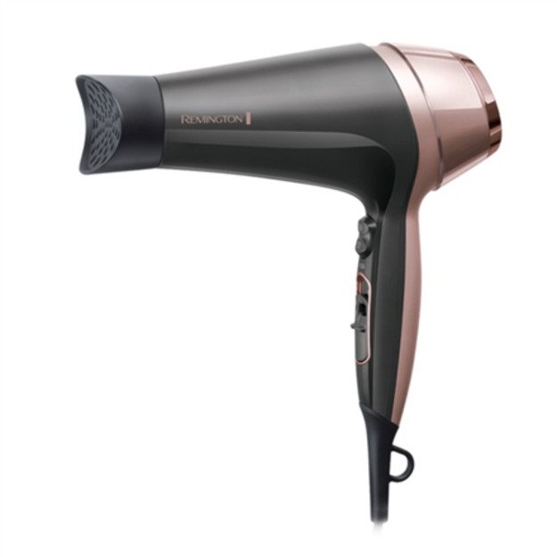 Remington D5706 hair dryer 2200 W Black, Pink gold