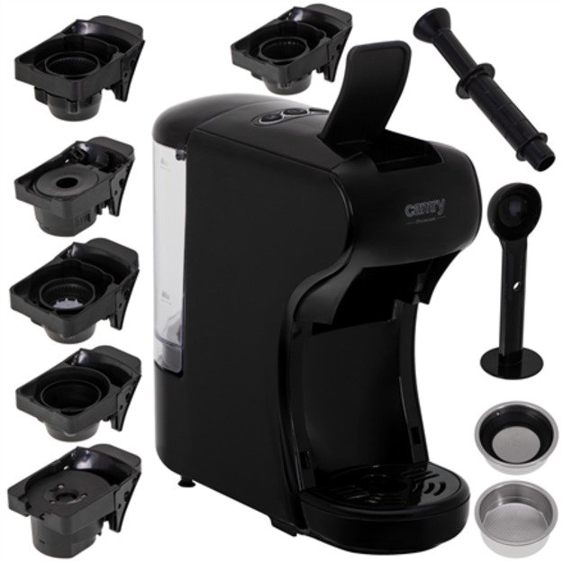 Camry Multi-capsule espresso machine | CR 4414bb | Pump pressure 19 bar | Capsule | 1450 W | Black