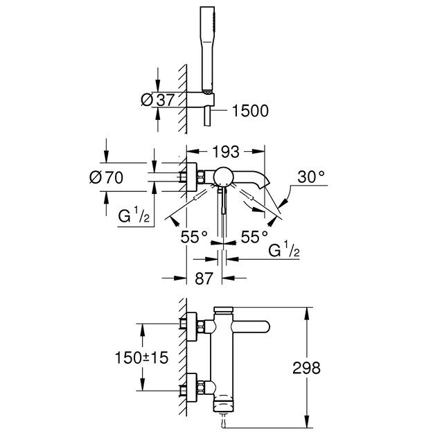 GROHE Essence New 33628001