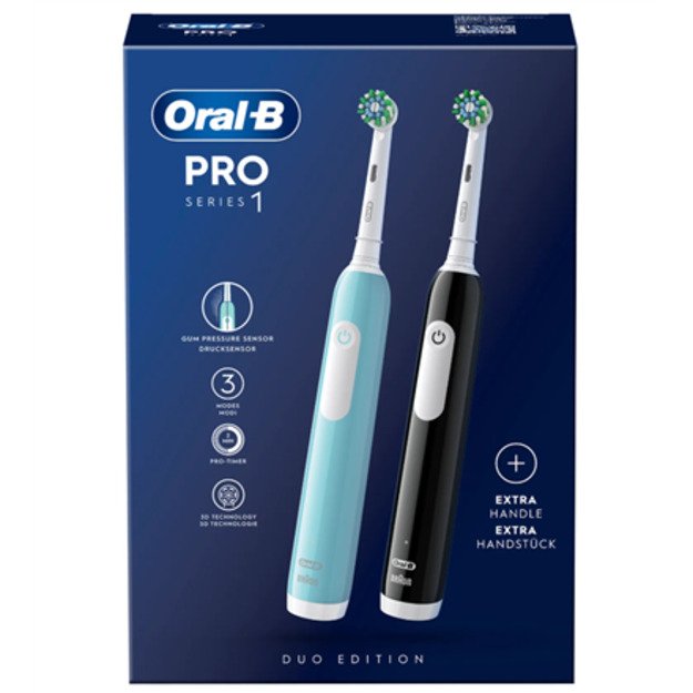 Braun Oral-B iO5 Duo Matt Black/Quite White electric toothbrush