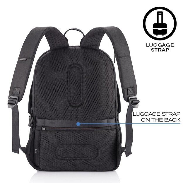 XD DESIGN ANTI-THEFT BACKPACK BOBBY SOFT BLACK P/N: P705.791