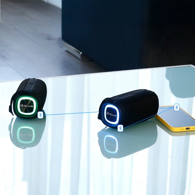 Tellur Eclipse Bluetooth Speaker 12W black 5