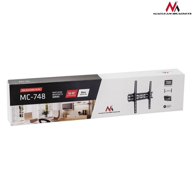 Mount wall for TV Maclean MC-748 (Wall - 55 , max. 35kg)