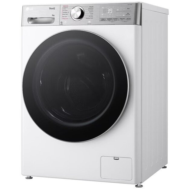 LG | F4WR909P3W | Energy efficiency class A | Front loading | Washing capacity 9 kg | 1400 RPM | Depth 56 cm | Width 60 cm | Dis