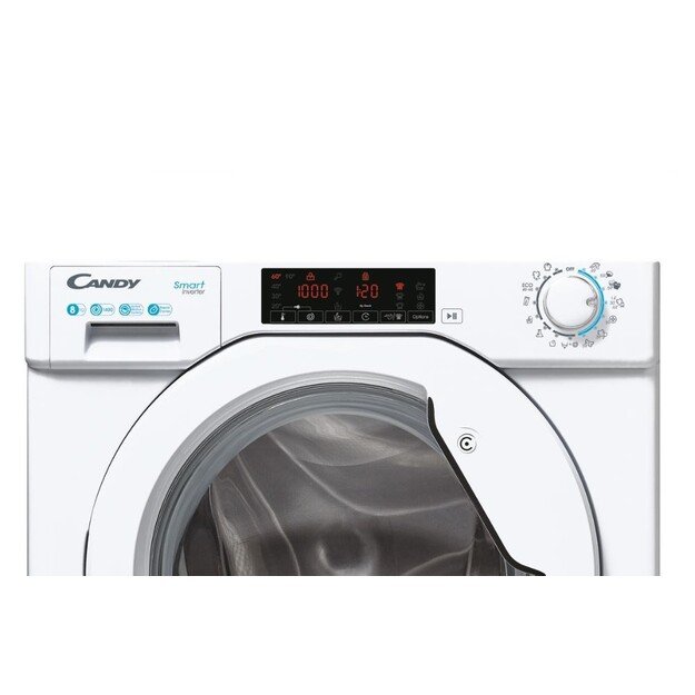 Candy Washing Machine | CBW 48TWME-S | Energy efficiency class A | Front loading | Washing capacity 8 kg | 1400 RPM | Depth 54 c