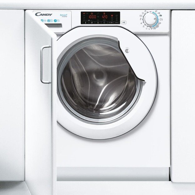 Candy Washing Machine | CBW 48TWME-S | Energy efficiency class A | Front loading | Washing capacity 8 kg | 1400 RPM | Depth 54 c