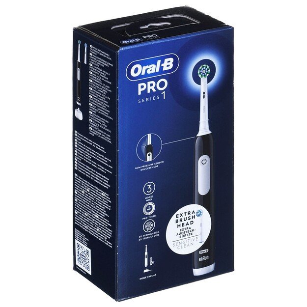 Oral-B Oscillating Toothbrush | Pro Series 1 | Rechargeable | For adults | Number of brush heads included 2 | Number of teeth br