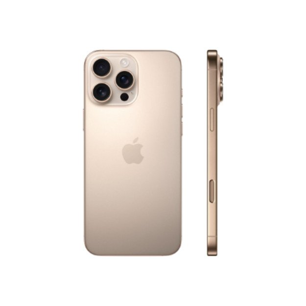 Apple iPhone 16 Pro | Desert Titanium | 6.3   | Super Retina XDR display with ProMotion | 2622 x 1206 pixels | A18 Pro | Interna