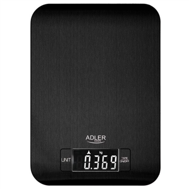 Adler Kitchen Scale | AD 3183b | Graduation 1 g | Black