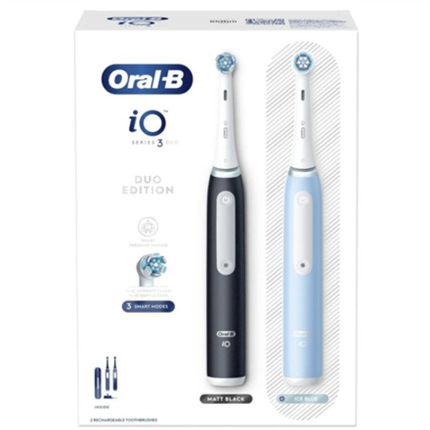 Braun Oral-B DUO BLACK & BLUE