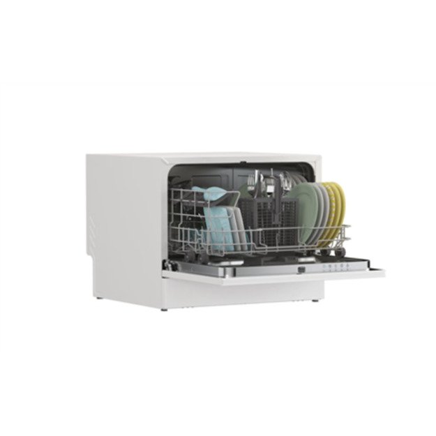 Dishwasher | CP 6E51LW | Table | Width 55 cm | Number of place settings 6 | Number of programs 5 | Energy efficiency class E | W