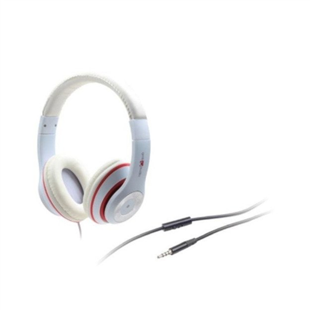 Gembird | MHS-LAX-W Stereo headset  Los Angeles  | Wired | On-Ear | Microphone | White