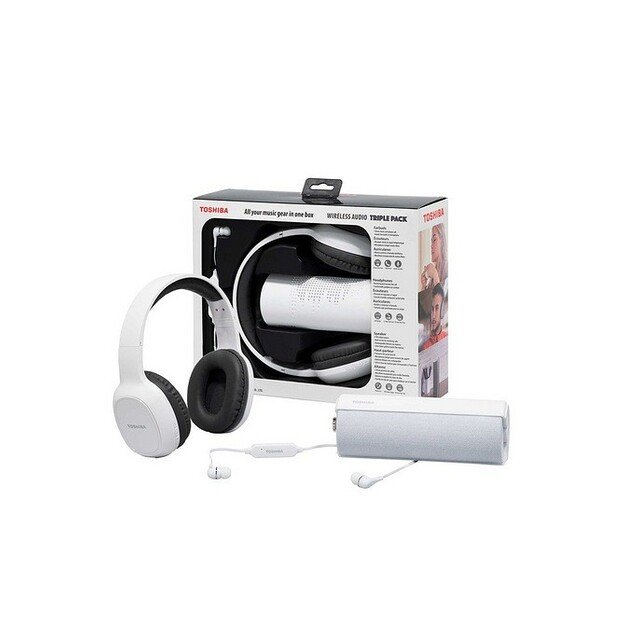 Toshiba Wireless Audio Triple Pack HSP-3P19 white