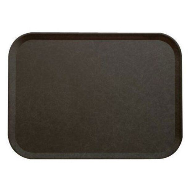 Tray  rectangular  polyglass, rubber