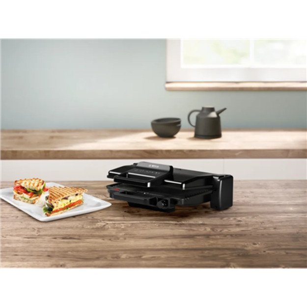 Bosch | TCG3323 | Contact grill | 2000 W | Black