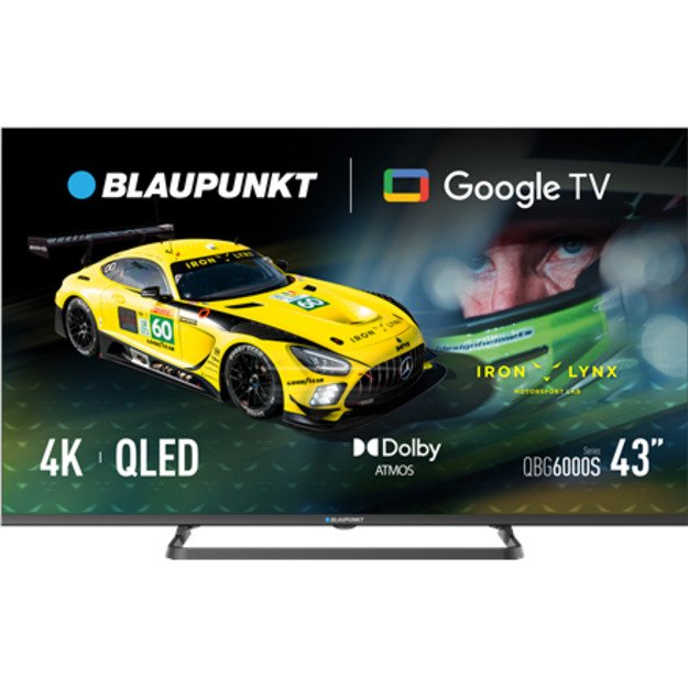 Blaupunkt QLED TV | 43QBG6000S | 43 | Smart TV | Google TV | Black 10
