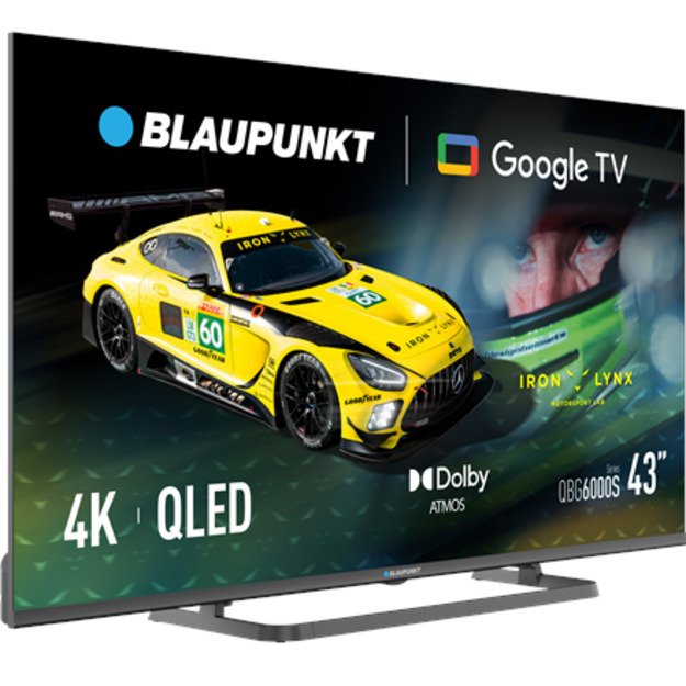 Blaupunkt QLED TV | 43QBG6000S | 43 | Smart TV | Google TV | Black 8