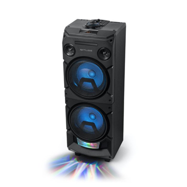 Muse | Portable Party Box Speaker | M-1937 DJ | 600 W | Bluetooth | Black | Portable | Wireless connection