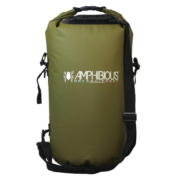 AMPHIBIOUS WATERPROOF BAG TUBE 40L GREEN P/N: TS-1040.15