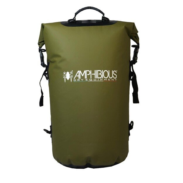 AMPHIBIOUS WATERPROOF BAG TUBE 40L GREEN P/N: TS-1040.15