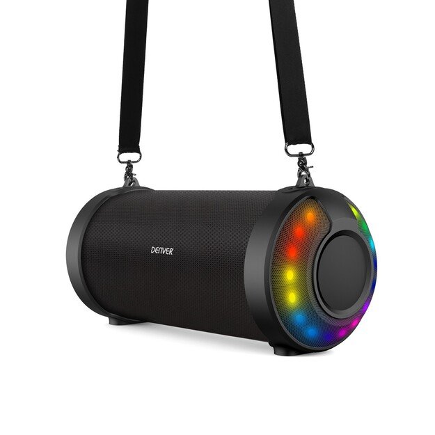 Denver BTG-212 RGB Backlit BT Speaker with Strip