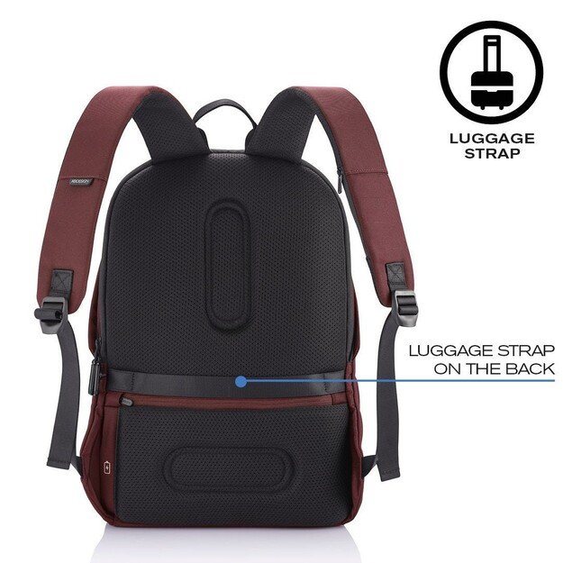 XD DESIGN ANTI-THEFT BACKPACK BOBBY SOFT RED P/N: P705.794