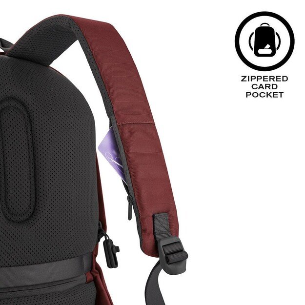 XD DESIGN ANTI-THEFT BACKPACK BOBBY SOFT RED P/N: P705.794